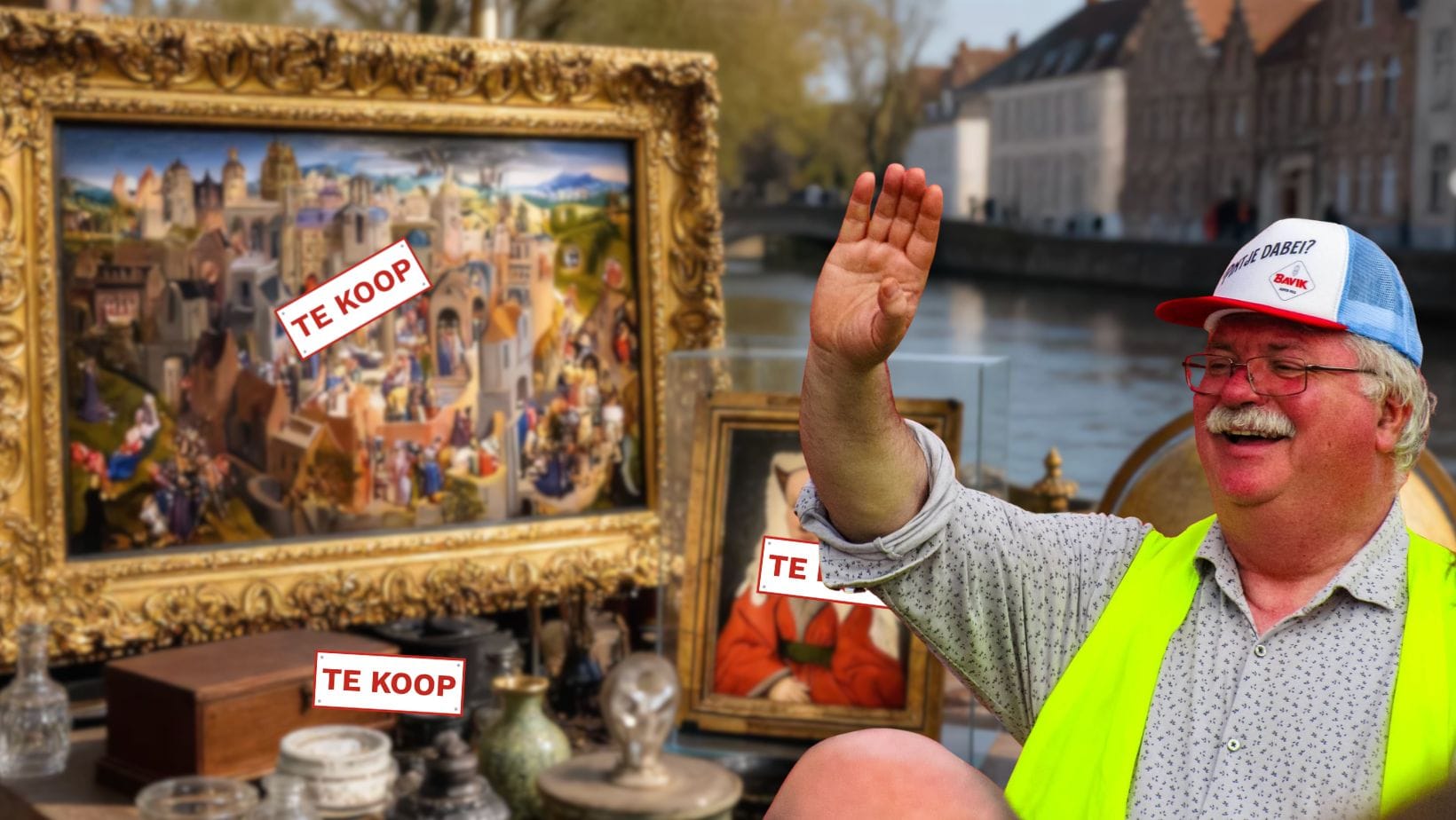 Volledige collectie aflopende tentoonstelling "Breedbeeld" te koop in BRUSK