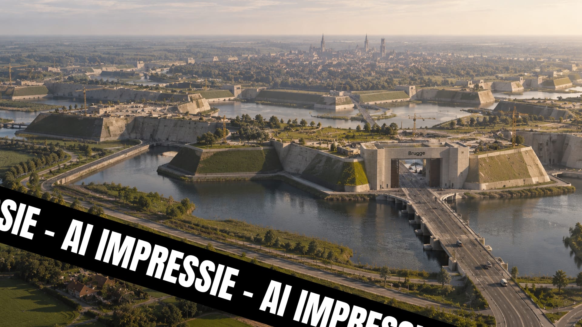 Stad stelt plannen voor derde Brugse stadsomwalling voor