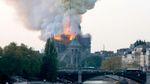Historische heropvoering brand Notre-Dame 1793 geslaagd