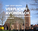 Vanaf morgen verplichte avondklok in Sint-Jozef Brugge?
