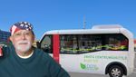 Toerist Mike uit de VS: "Thank you Bruges for the free bus!"