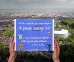 Buurtbewoners krijgen merkwaardige flyer in de bus van Club Brugge-supporters