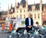Staking IVBO: vuilnis blijft op straat staan