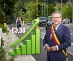 Totaalbudget voor Brugse fietspaden in 2026 verhoogd met €3,20