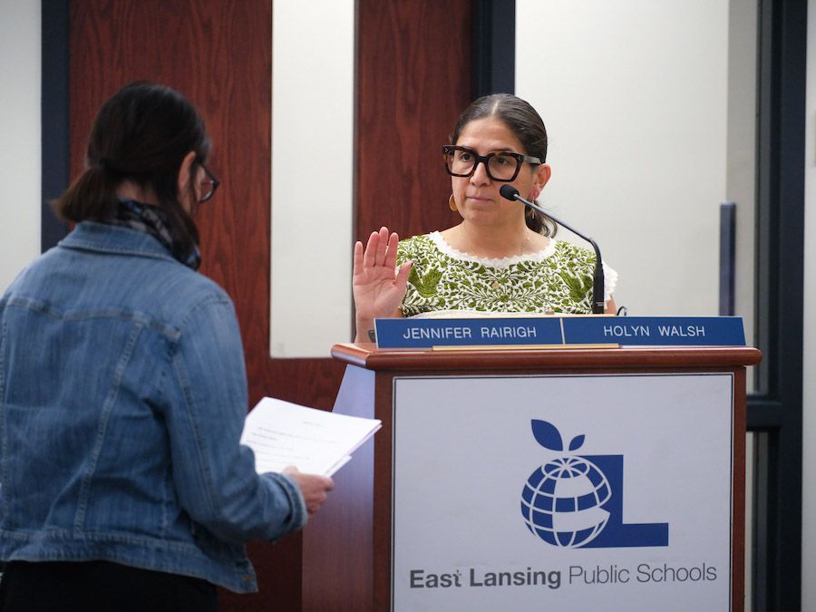 Estrella Torrez Sworn in as School Board Trustee