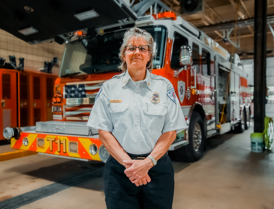 Dawn Carson, East Lansing’s First Woman Fire Chief, is More than Just a Trailblazer