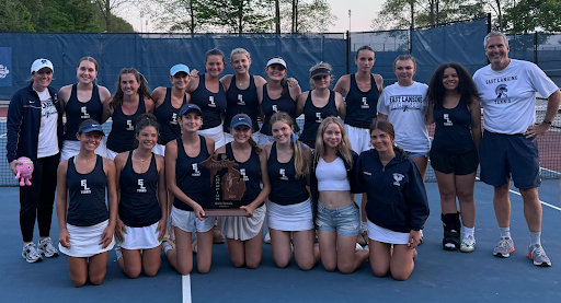 ELHS Girls Tennis Team Secures Success Through Togetherness