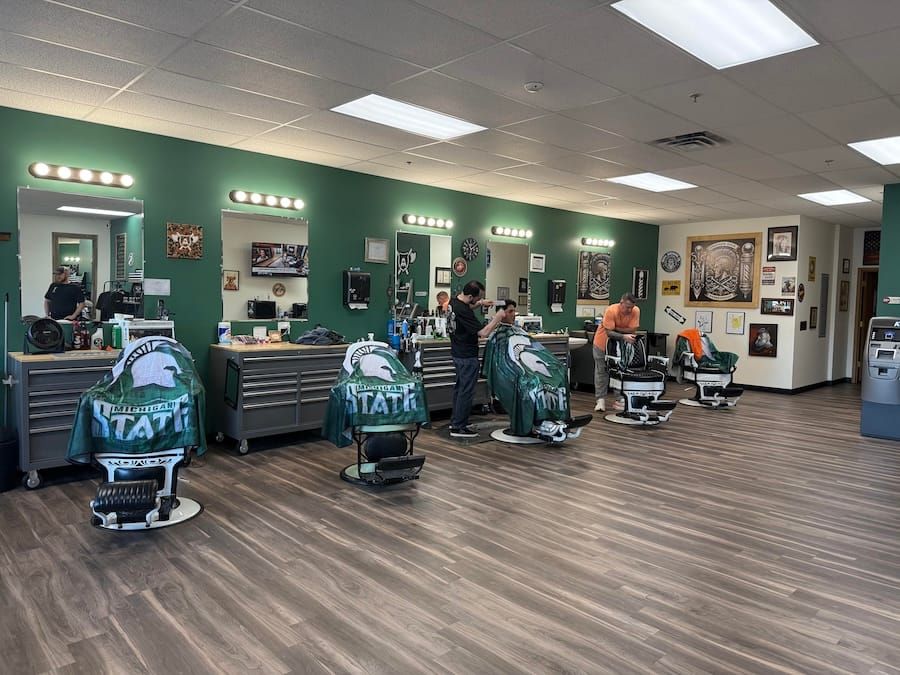 East Lansing Marine Veteran Builds Military Community Through Spartans Edge Barbershop
