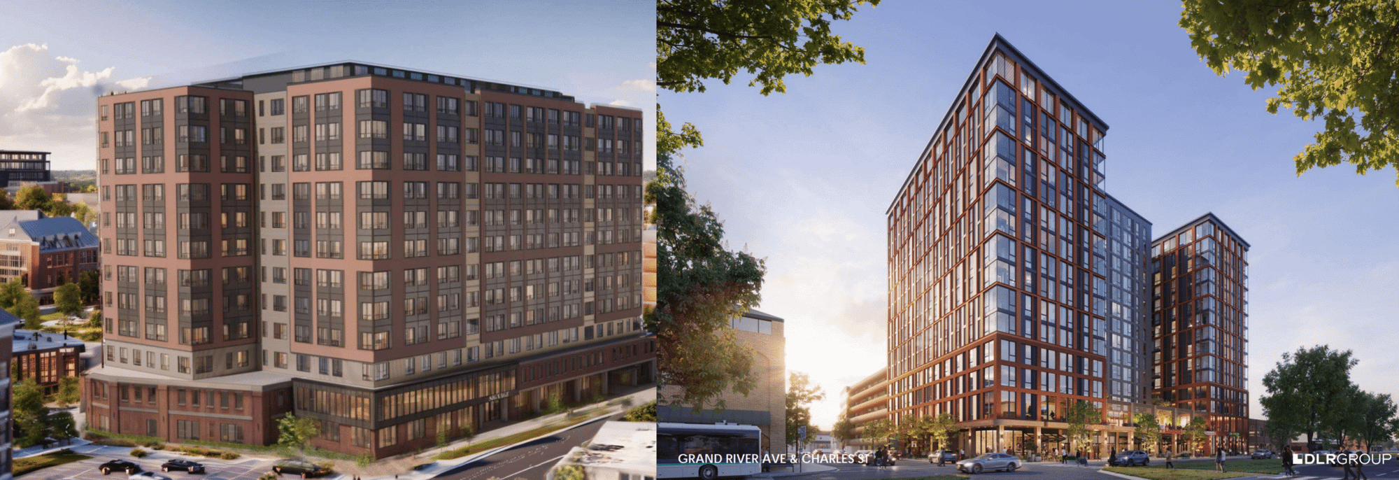 Two Massive Apartment Complexes Are Proposed for Downtown East Lansing. Where Will Everyone Park?