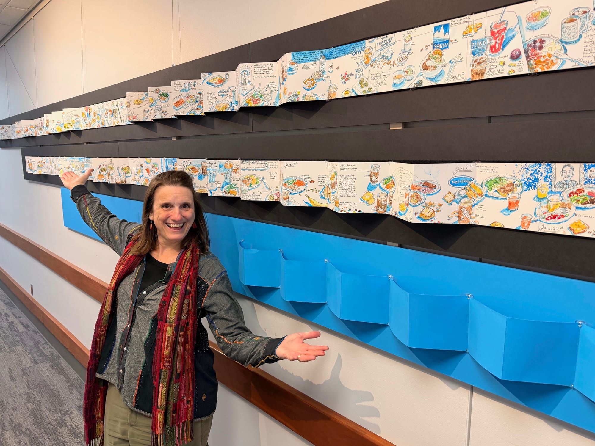 East Lansing Artist Turned Everyday Meals Into an Award-Winning Work of Art