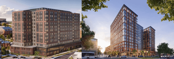 Two Massive Apartment Complexes Are Proposed for Downtown East Lansing. Where Will Everyone Park?