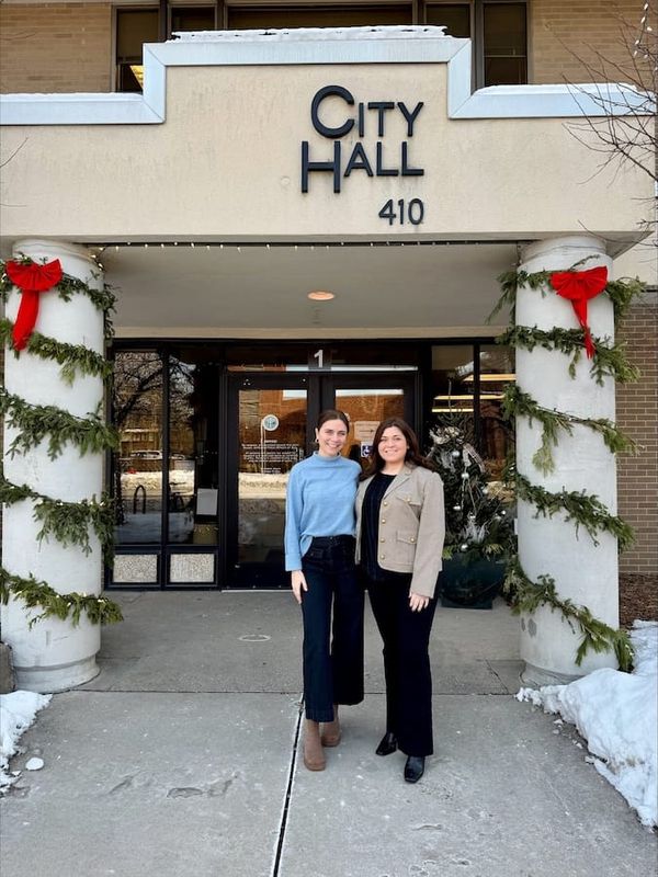 At the Heart of Local Democracy, Two Sisters Lead