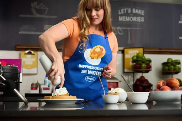 Local Baker’s Peach Cobbler Waffle Lands on Hampton by Hilton Menus Nationwide