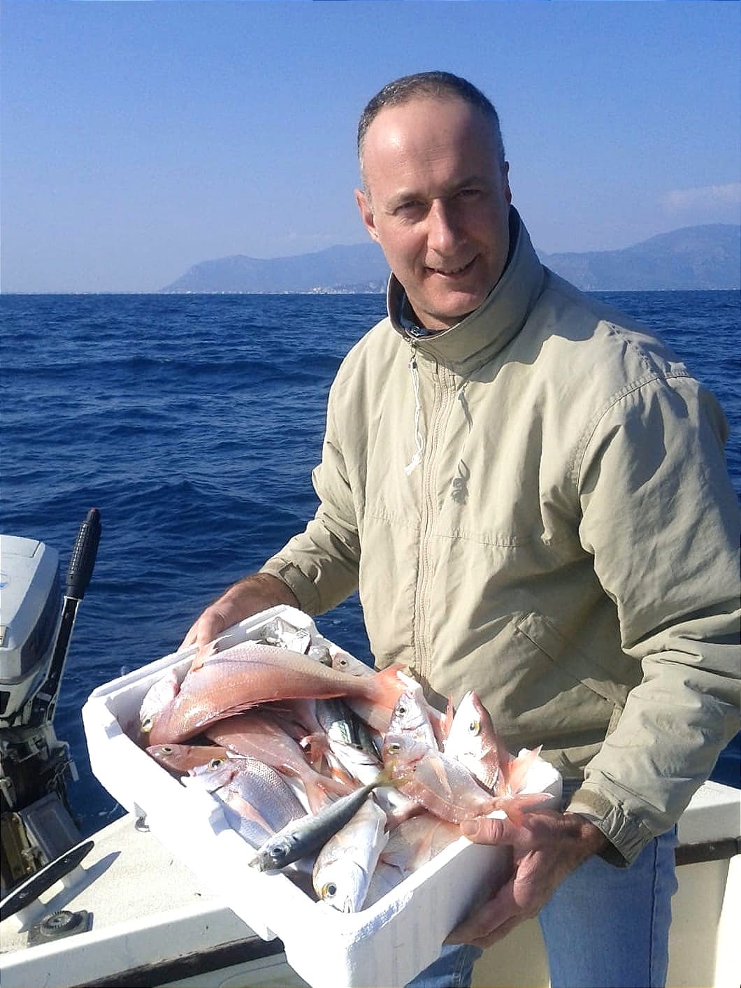 Франко Синьориле с уловом