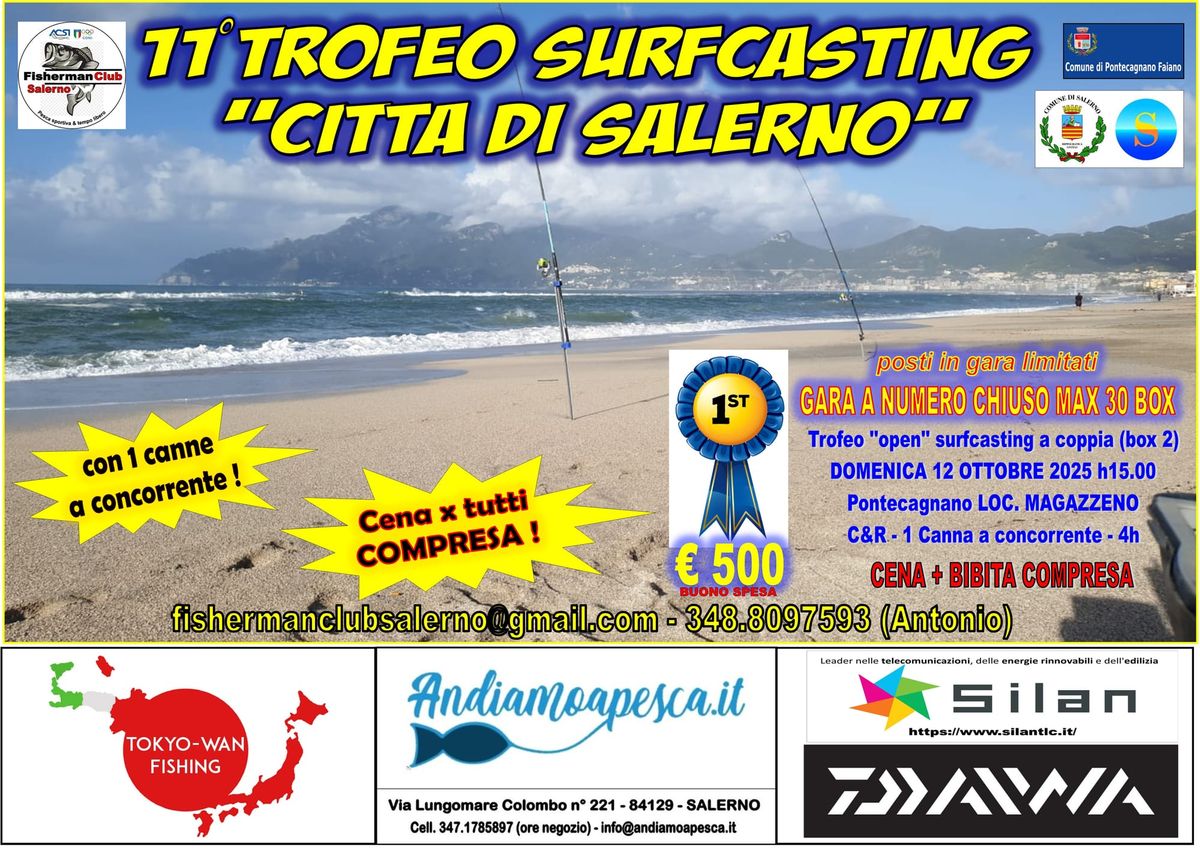 11° Trofeo Surfcasting Città di Salerno