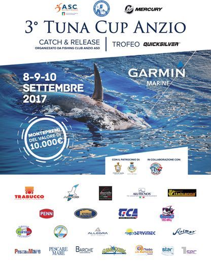 3° Tuna Cup Anzio - Trofeo Quicksilver 2017