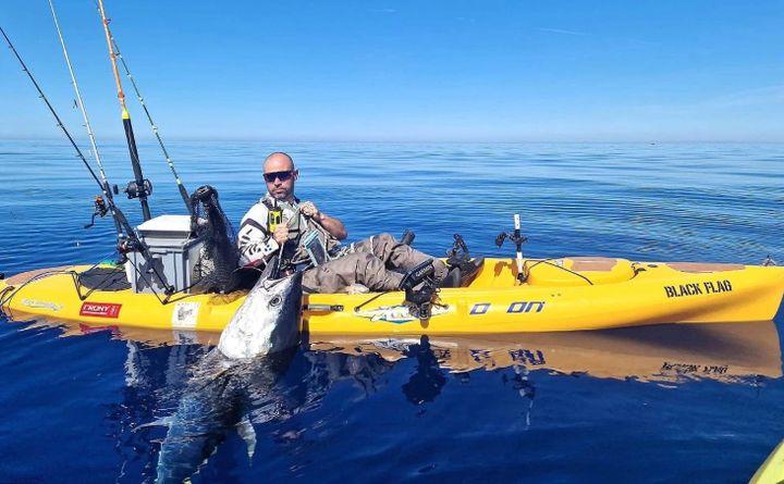 Big Game in Kayak
