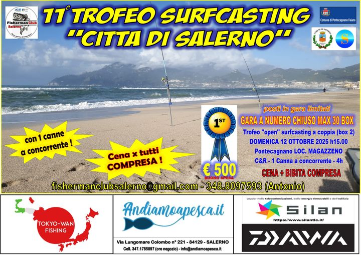 11° Trofeo Surfcasting Città di Salerno