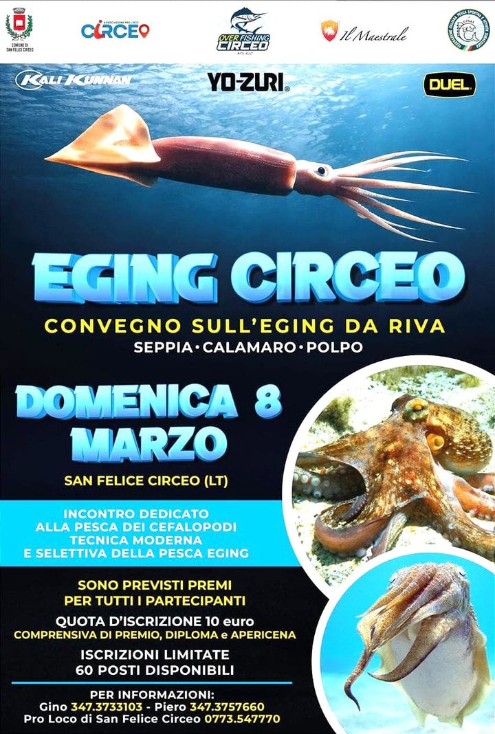 Focus sull'Eging con Over Fishing Circeo