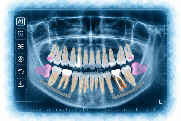 IA en el diagnóstico dental: qué detecta, qué se le escapa y qué sigue decidiendo el clínico