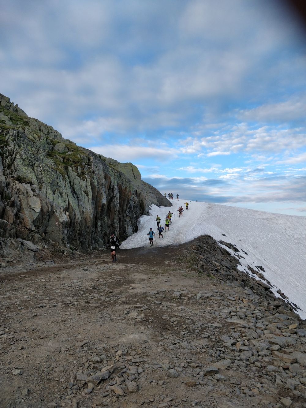 90 km du Mont-Blanc - une histoire de minutes
