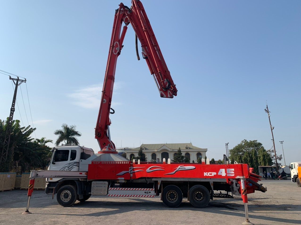 CÁC BƯỚC CHUẨN BỊ, VẬN HÀNH, VỆ SINH XE BƠM BÊ TÔNG PUTZMEISTER CHI TIẾT NHẤT