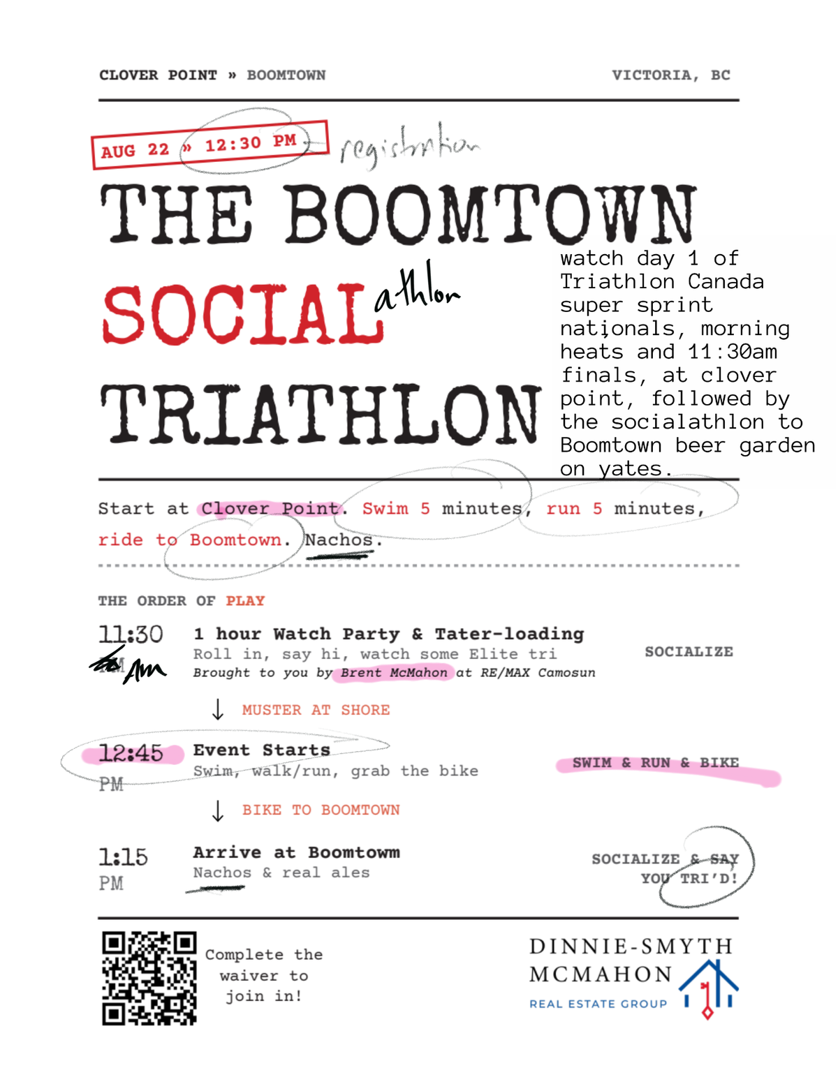 the boomtown socialathlon