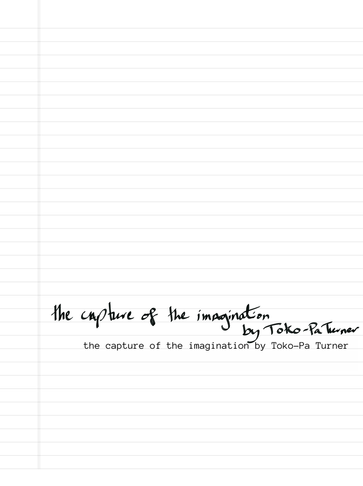 the capture of the imagination by Toko-Pa Turner