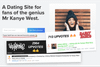 Harry's dating website for Kanye West fans