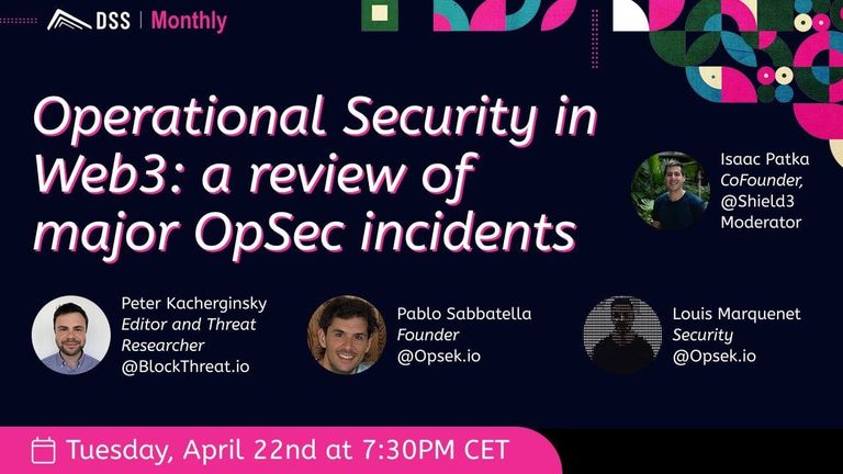 DeFi Security Summit Webinar - April 2025