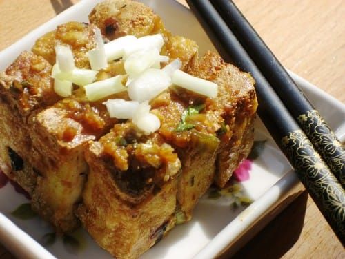 Asian Crispy Tofu Salad recipe – 90 calories