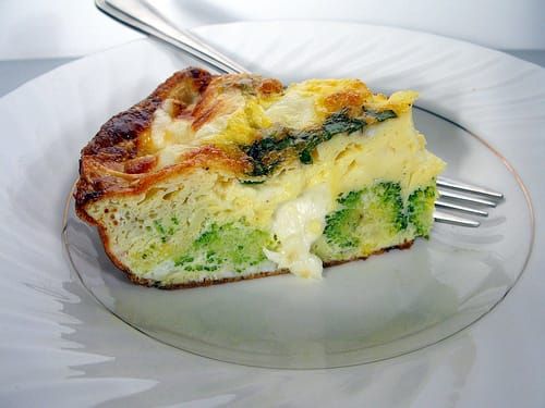 Easter Brunch Broccoli Frittata recipe – 151 calories