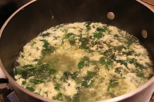 Egyptian Spinach Soup recipe – 194 calories