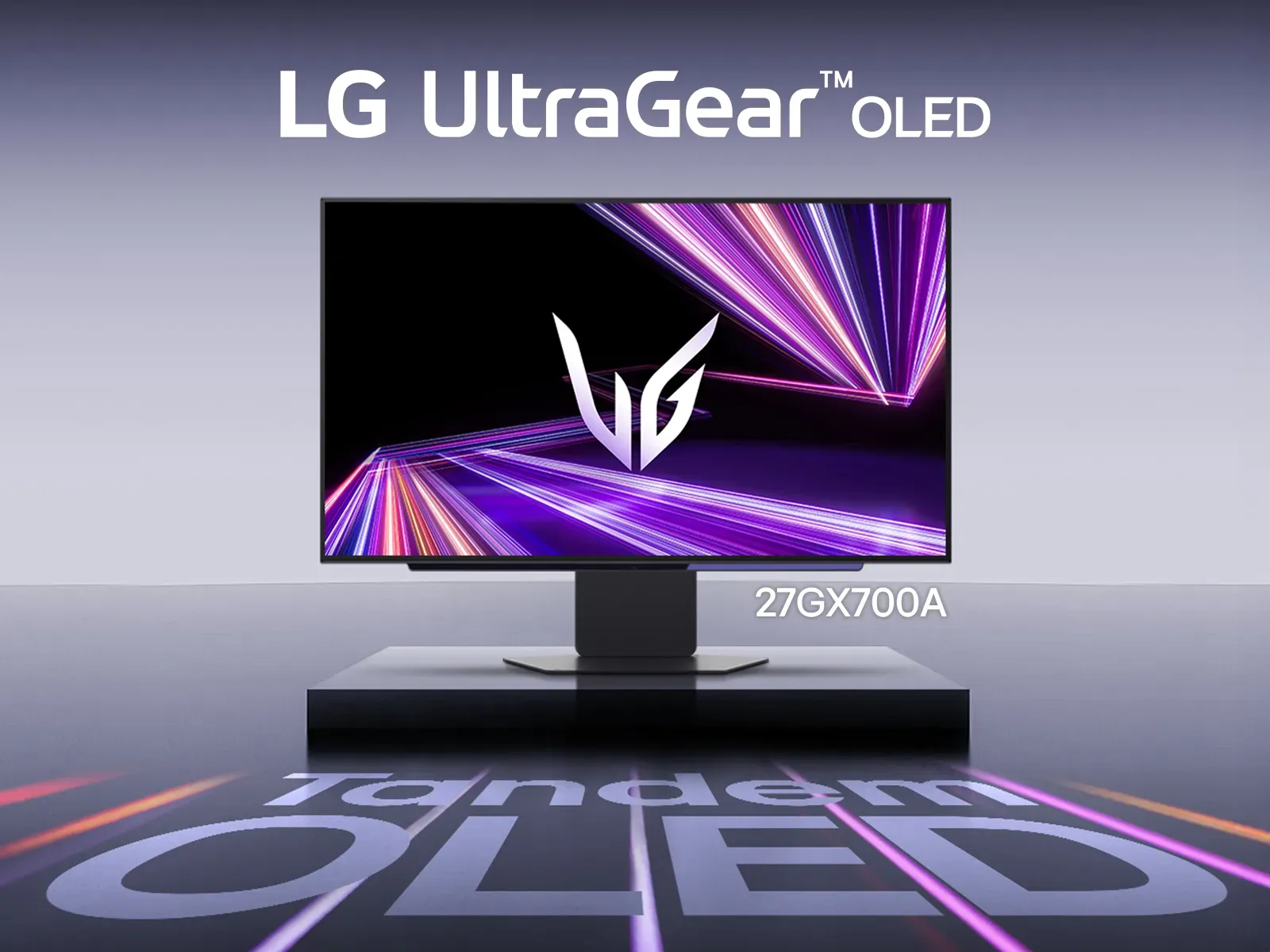 Il monitor UltraGear Oled utilizza Primary RGB Tandem per migliorare la luminosità e l’accuratezza dei colori