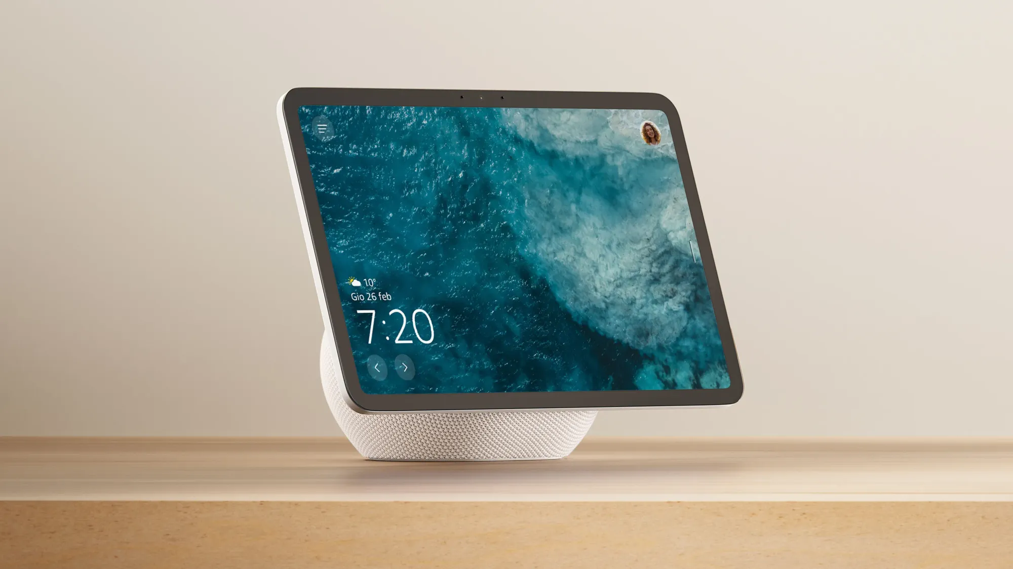 I display dei nuovi Echo Show offrono una qualità dell’immagine nitida, sia in ambienti luminosi sia in condizioni di scarsa illuminazione