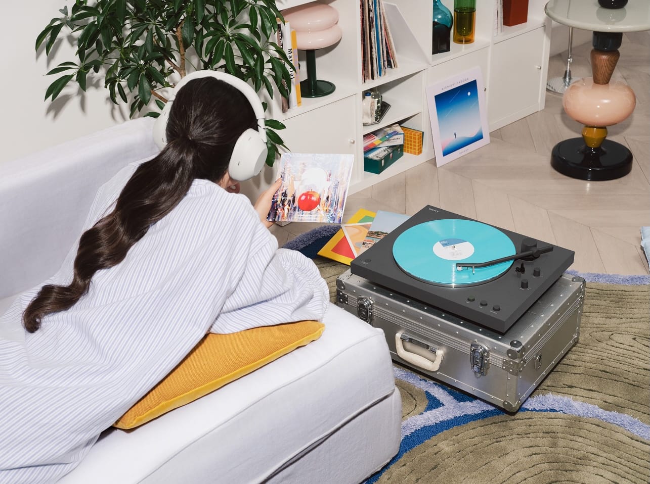 Il modello Sony PS-LX3BT presenta un design raffinato ed elegante, ideale per gli ambienti di tutti i giorni
