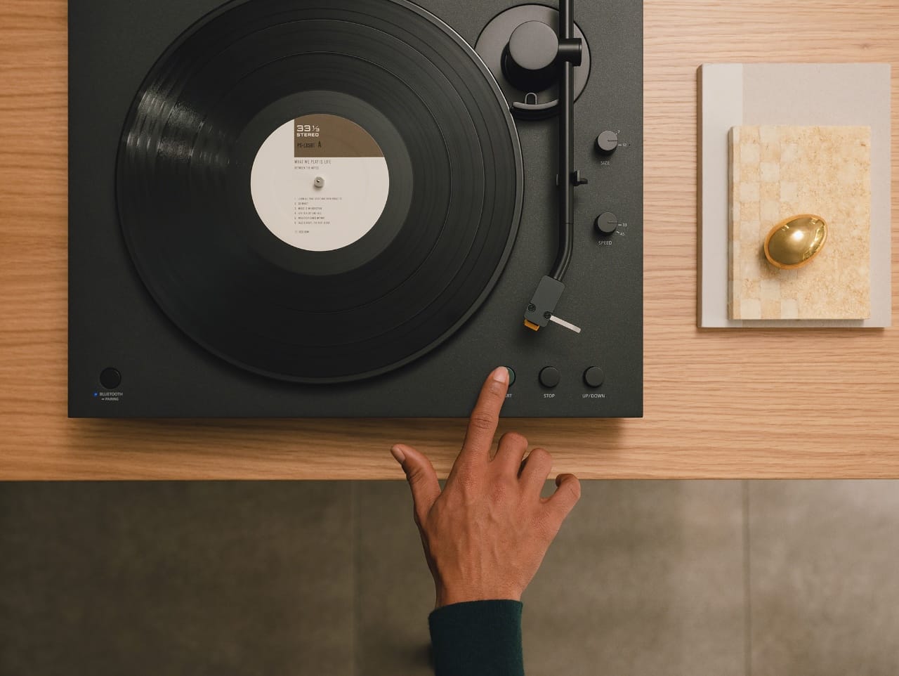 Sony PS-LX5BT introduce perfezionamenti di livello premium che aumentano la precisione della riproduzione audio