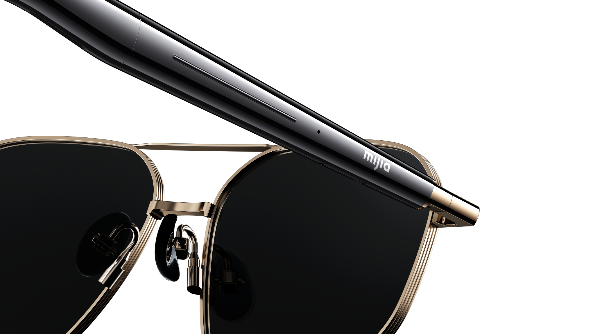 I Mijia Smart Audio Glasses sono disponibili in tre modelli: Titanium, Pilot‑Style e Browline