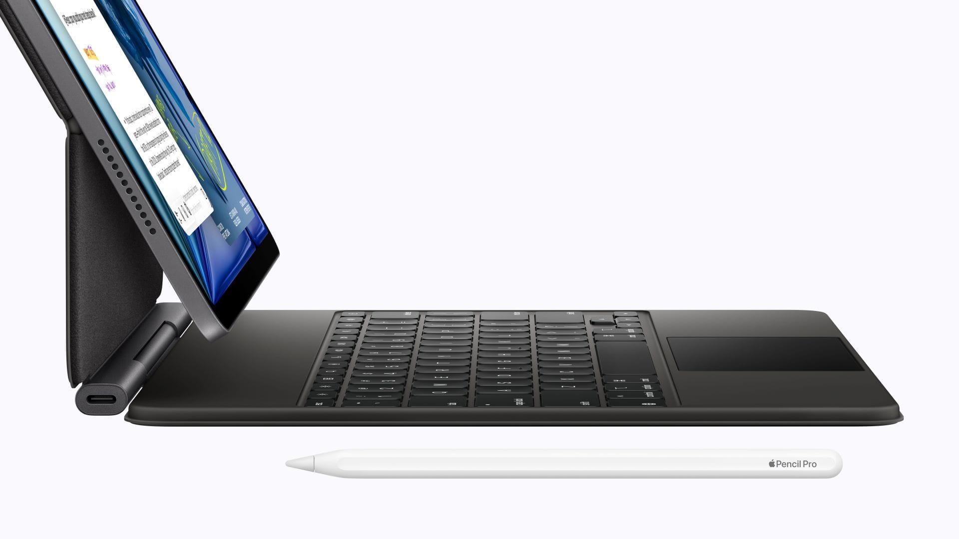 Apple Pencil e Magic Keyboard