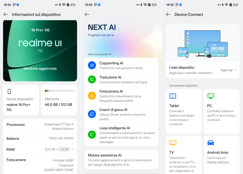 La Realme UI 7.0 offre una buona esperienza d'uso, arricchita da tools basati su AI