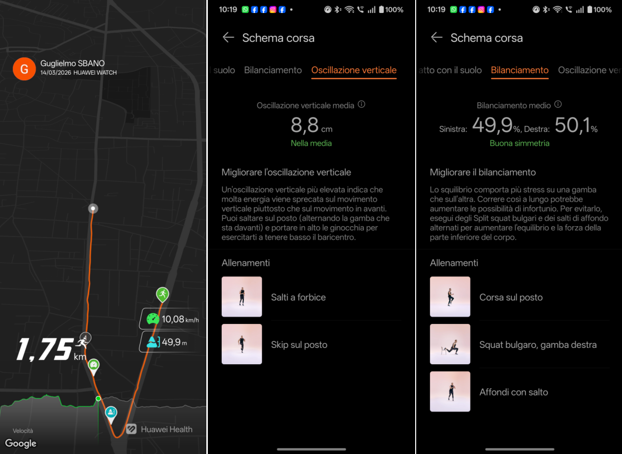 Screenshot App Huawei Health