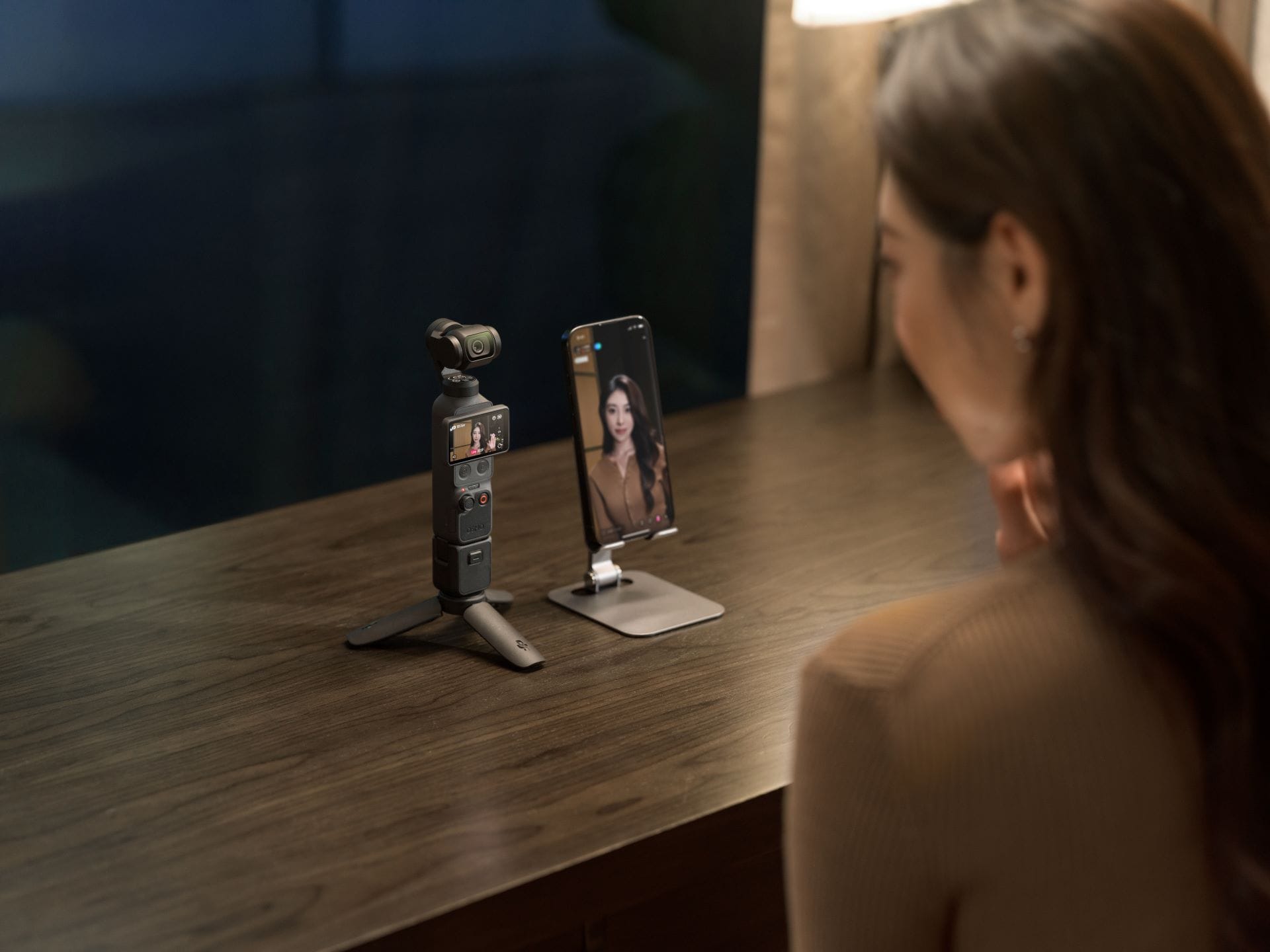 La messa a fuoco automatica intelligente di Osmo Pocket 4 mantiene sempre i soggetti nitidi