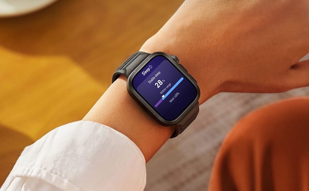 Huawei Watch Fit 5 Pro: schermata di monitoraggio del sonno