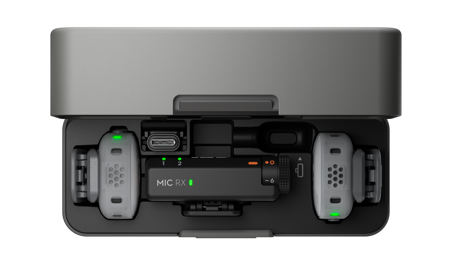 DJI Mic Mini 2 (2 TX + 1 RX + custodia di ricarica)