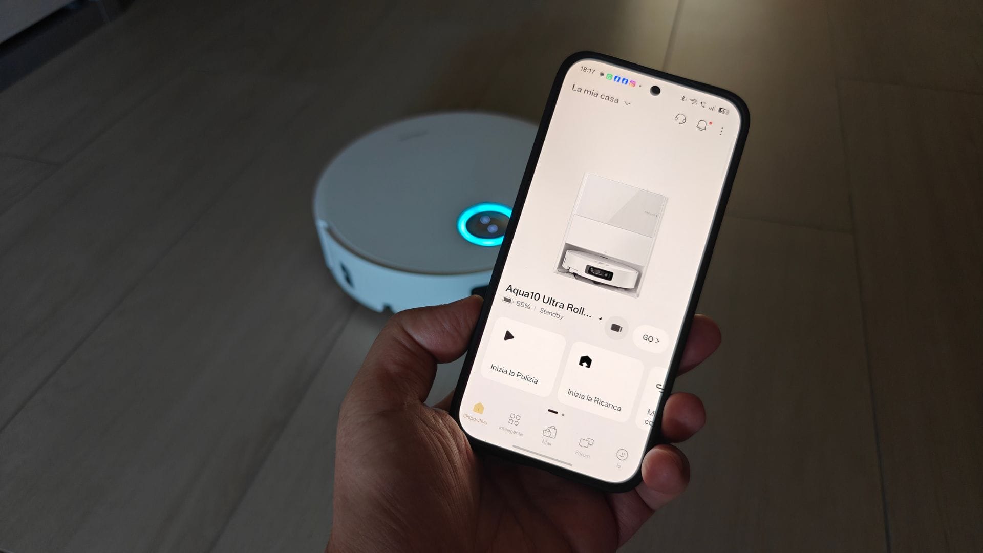 L'App Dreamehome vanta un'interfaccia chiara ed intuitiva