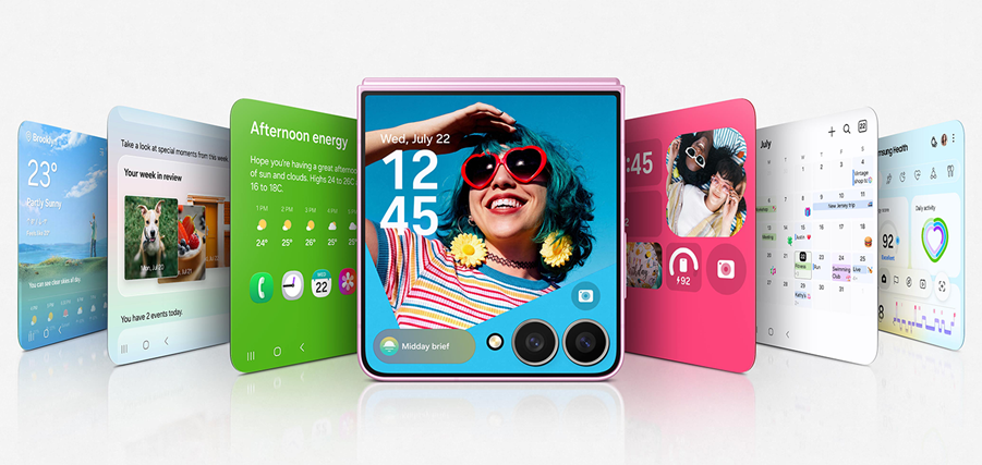 La nuova FlexWindow porta app, informazioni utili e azioni direttamente sul display esterno