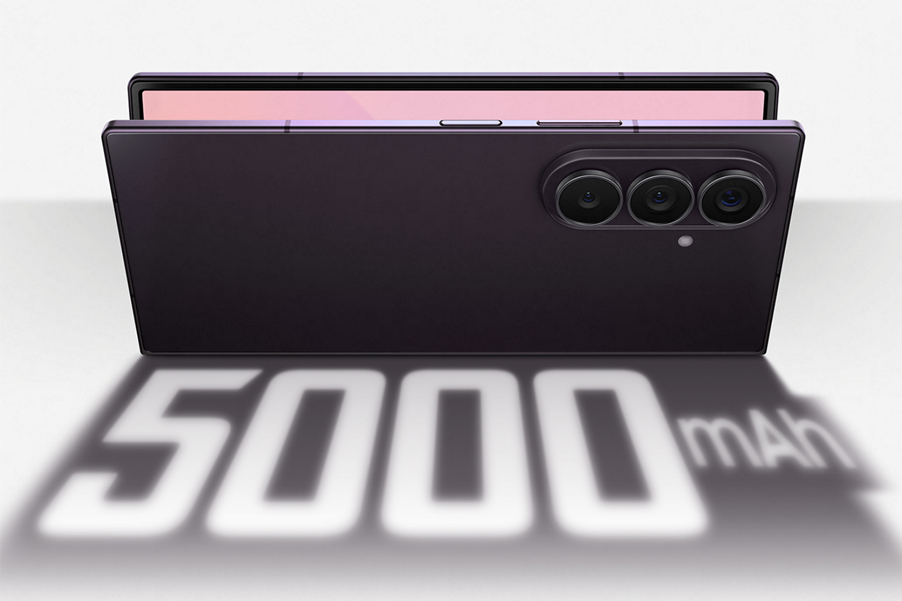 La batteria ancora più capiente da 5.000 mAh garantisce una maggiore autonomia