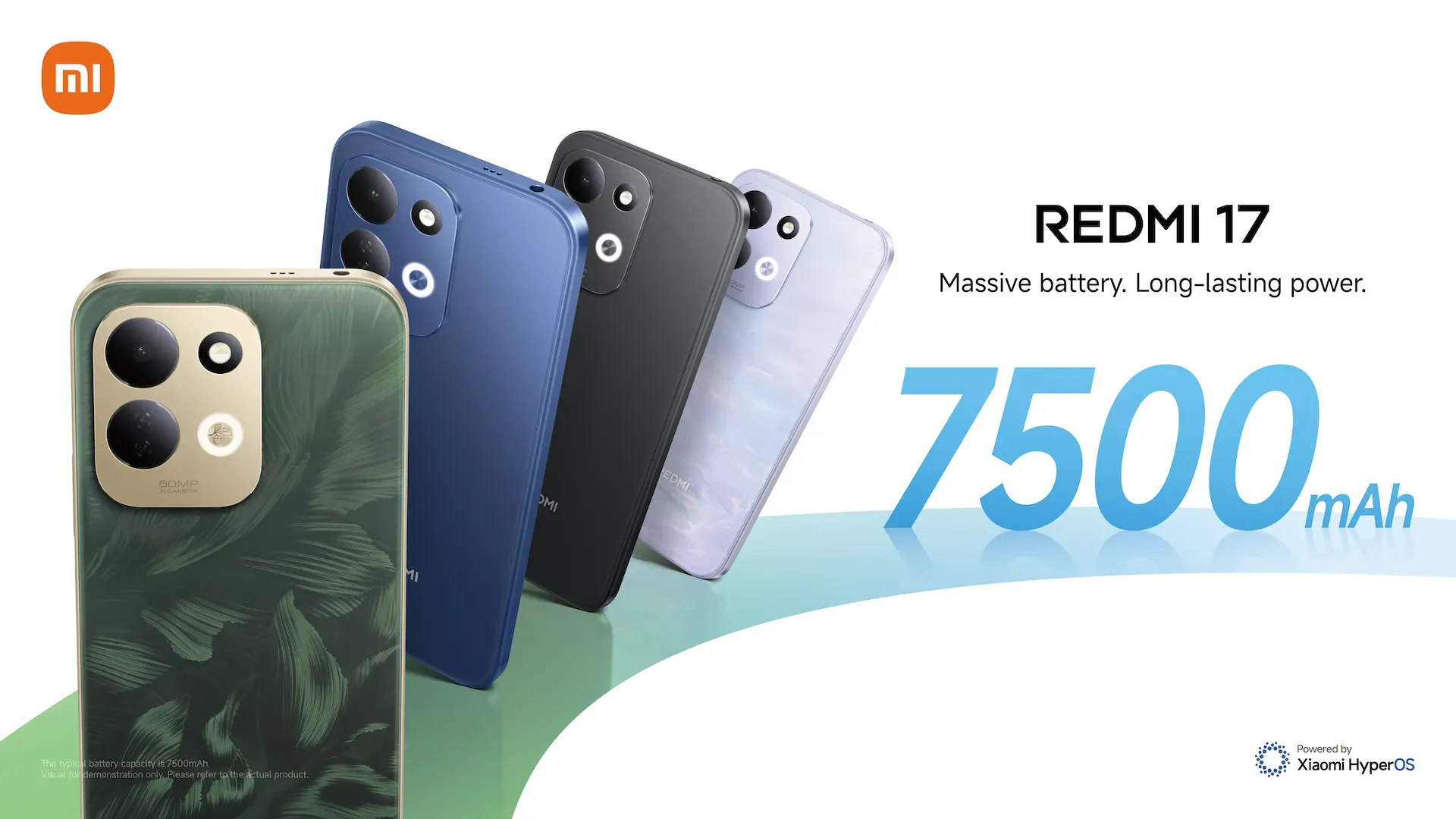 Le colorazioni della versione Redmi 17