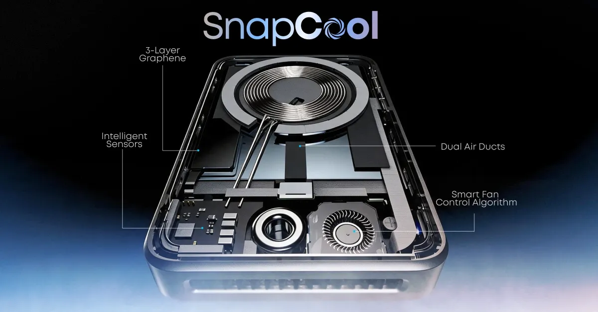 Anker MagGo Power Bank 2 Pro integra il sistema di raffreddamento attivo SnapCool