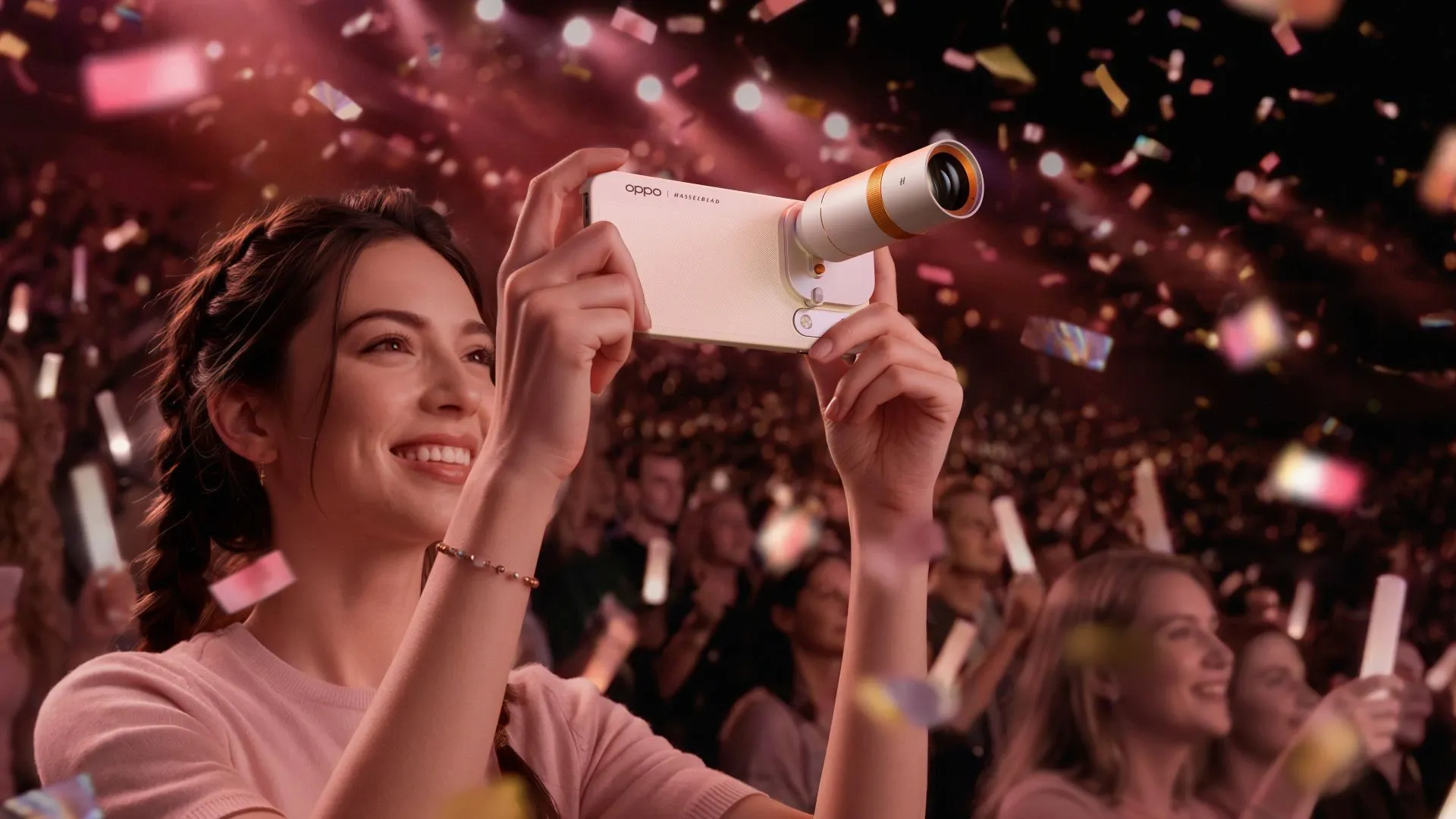 OPPO Find X10 con Hasselblad Teleconverter Kit